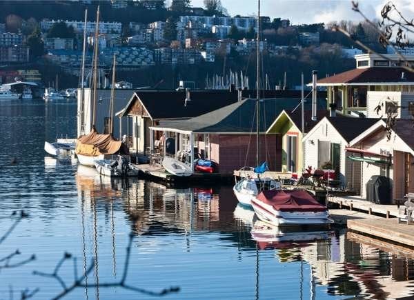 You may live on a houseboat in each one of these sixteen little towns.